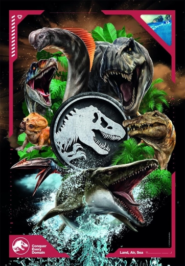 CLEMENTONI Jurassic World puzzle 180 darab