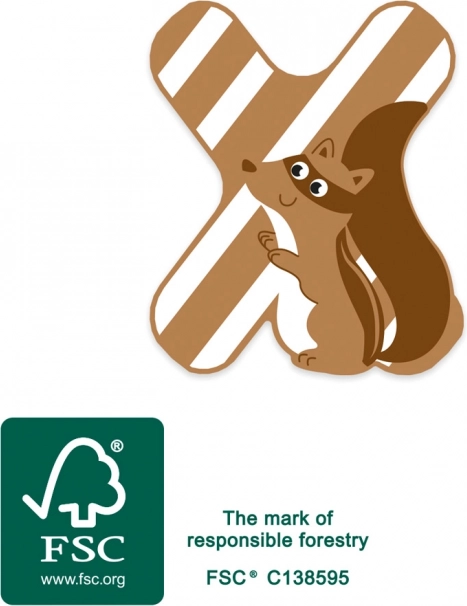 Fa betű x small foot