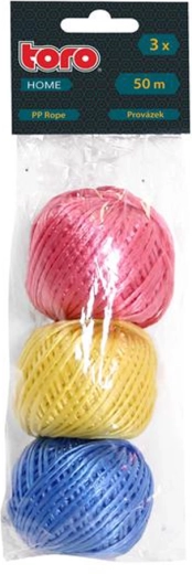 Csomagolókötél 50 m, 3 darabos készlet