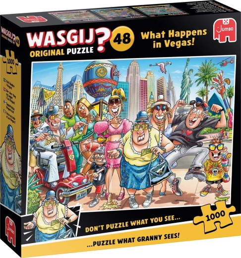 Jumbo Wasgij Original 48: Mi történik Vegasban! 1000 darabos puzzle