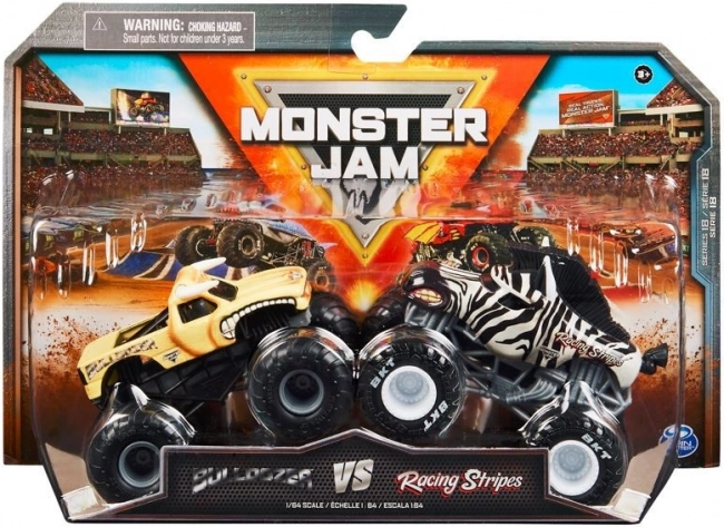 Monster Jam 1:64 öntvény jármű páros szett (2 darab)