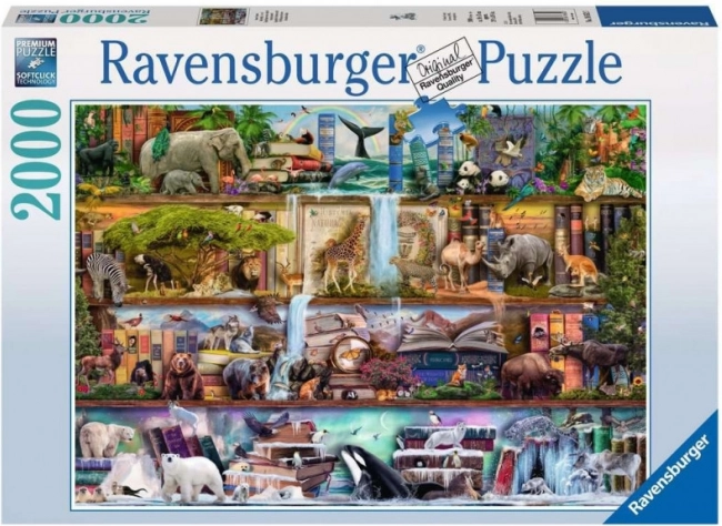 Puzzle Ravensburger Vadállatok királysága 2000 darab