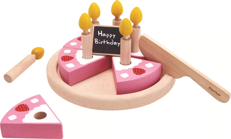 PlanToys fa születésnapi torta