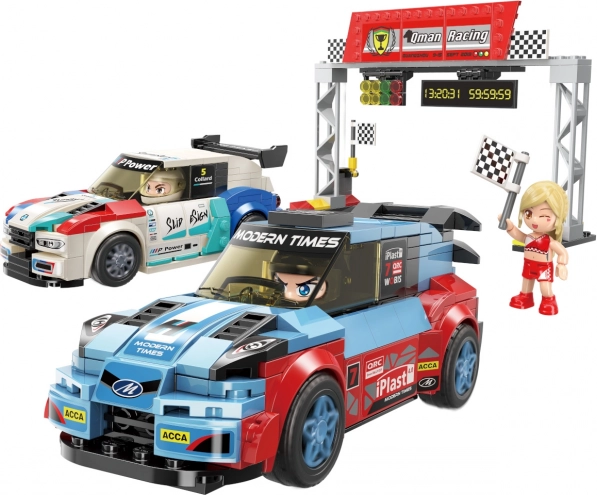 Qman MineCity Sprint nagy sebességű építőkészlet