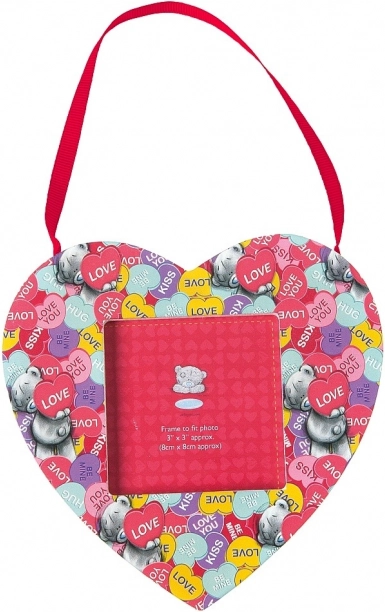 Szív alakú függesztett képkeret ME TO YOU