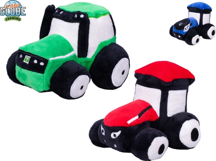 Plüss traktor Kids Globe Farming 13 cm