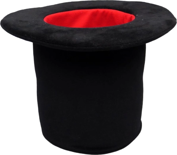 Moravská ústředna plüss kalap Pokustón varázslótól Bob és Bobek 20 cm - 1 db
