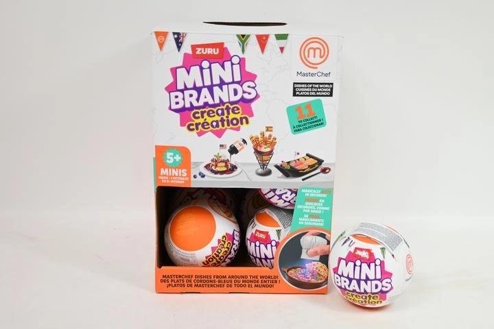 ZURU Mini Brands Create MasterChef meglepetésgömb