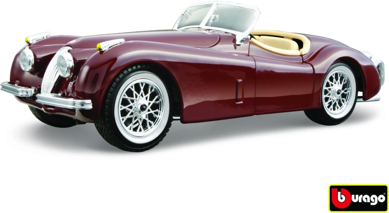 BBU Jaguar XK120 Roadster 1:24 méretarányban, zöld