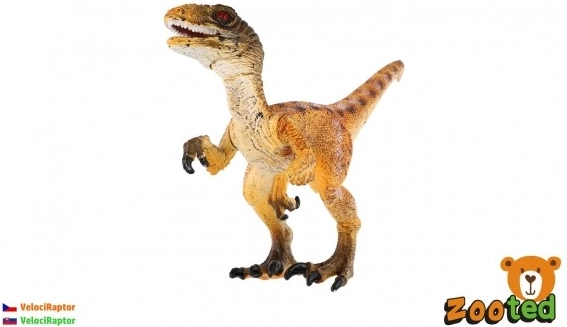 Műanyag Velociraptor dinoszaurusz 16 cm