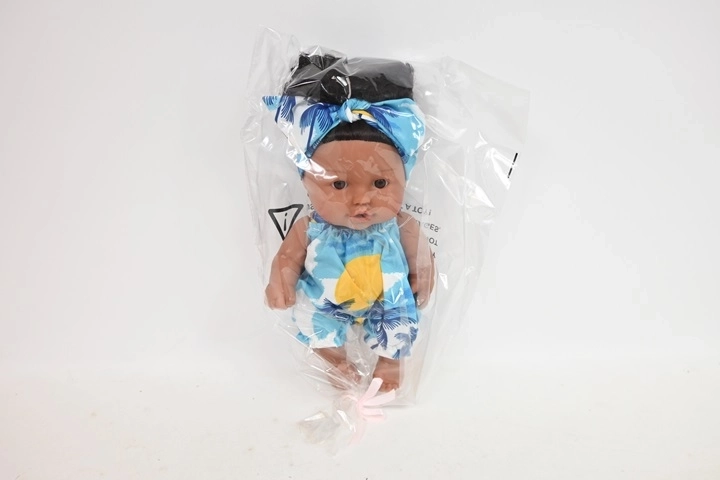 SmilyPlay sötét hajú baba afro frizurával 26 cm