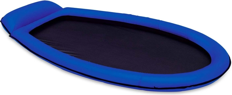 Strand matrac hálós aljjal 178 × 94 cm kék Intex