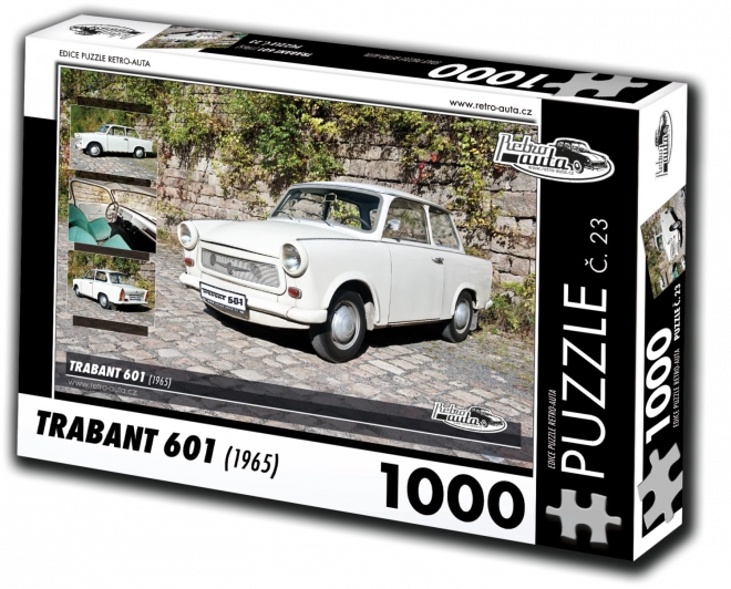 Retro autók puzzle Trabant 601 (1965) 1000 darab
