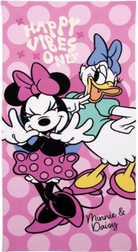 Minnie Mouse mikroszálas strandtörölköző 70 × 140 cm