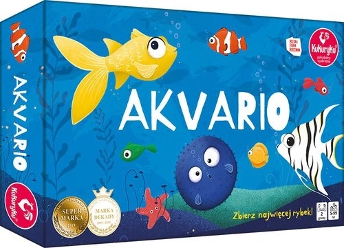 Akvario – gyors családi stratégiai játék 2 játékosnak