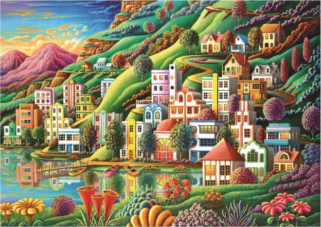 Educa Puzzle Rejtett Kikötő 500 darabok