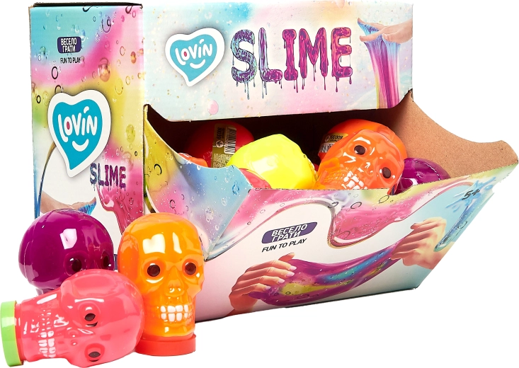 Lovin stresszoldó koponyás slime 100 ml - 1 darab