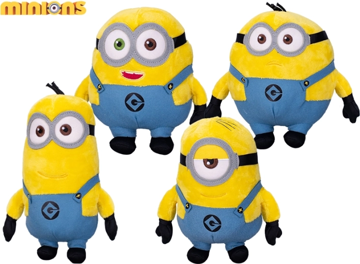 Minion plüss 17–20 cm – Bob, Stuart, Kevin vagy Otto