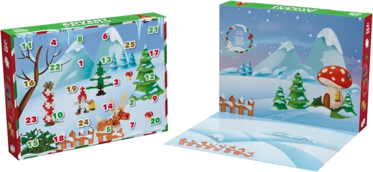 Plus-Plus adventi naptár (600 db)