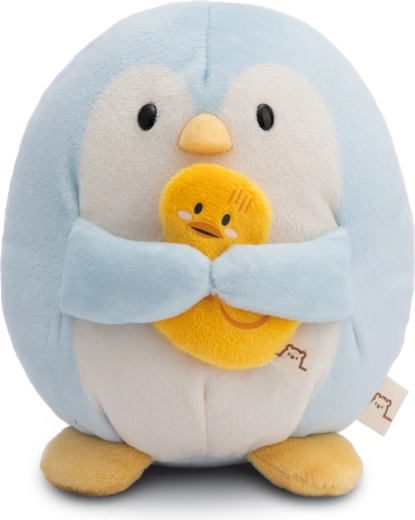 Nici MyMochi Waddle pingvin kiskacsával, plüssjáték 16 cm ajándékcsomagolásban