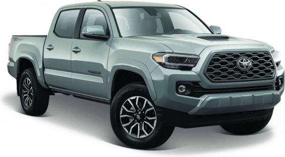 TOYOTA Tacoma TRD 2023 1:24 modellautó, szürke