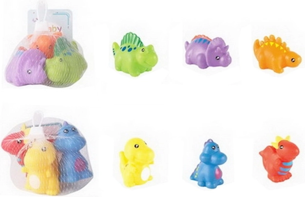Fürdőjáték dinoszauruszok – gumiszett vízbe
