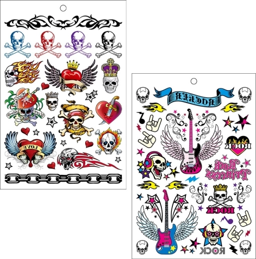 Tetoválós matricák – könyv több mint 200 motívummal