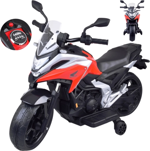Elektromos gyerek motor HONDA NC750X akkumulátorral és hangokkal