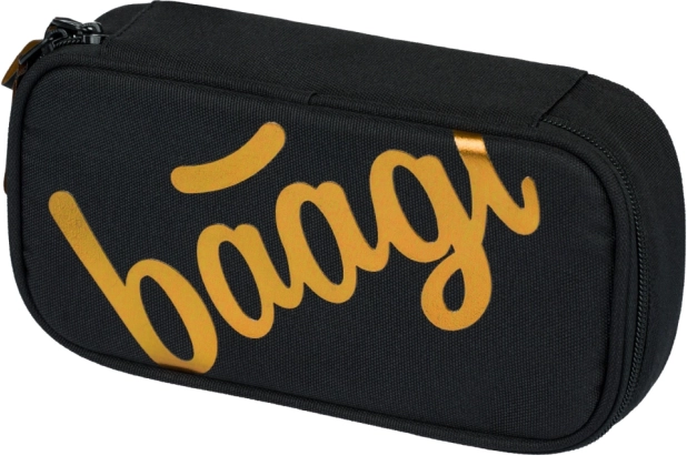 Iskolai tolltartó etui Baagl Metallic Bronze
