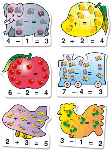 Bino puzzle Játssz és számolj