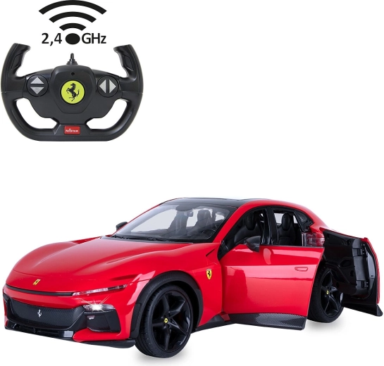 RC Ferrari Purosangue autó 1:14 méretarányban, piros