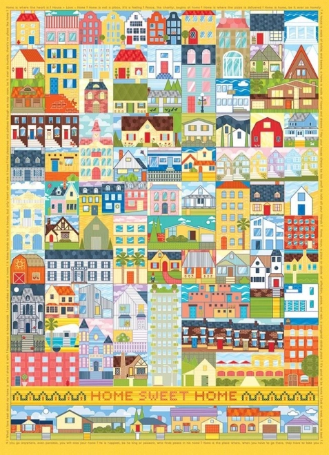 Puzzle Cobble Hill Otthon, édes otthon 1000 darab