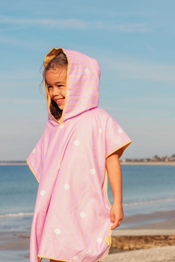 Quut gyerek strandponcsó Banana pink