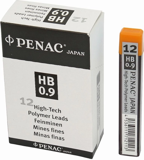 PENAC HB 0,9 mm pótló grafitbetét