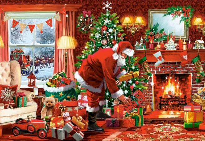 Puzzle Santa különleges kézbesítése 1500 darab