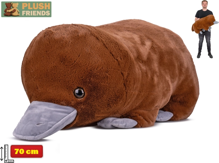 Plüss kacsacsőrű emlős Plush Friends 70 cm