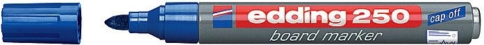 Kék Edding 250 fehértáblamarker