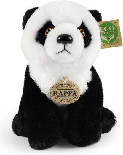 Rappa plüss ülő panda 23 cm Soft Collection Eco-Friendly