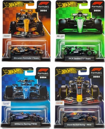 Hot Wheels Forma–1 – fém modell 1:64