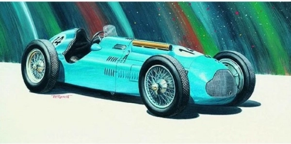 TALBOT-LAGO Grand Prix 1949 autómodell