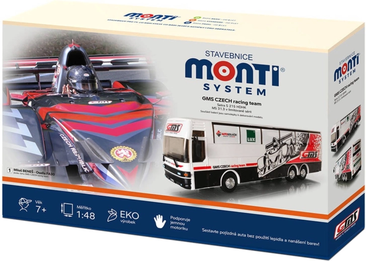 Seva Monti System autóbusz Setra GMS Czech Racing Team MS31.3