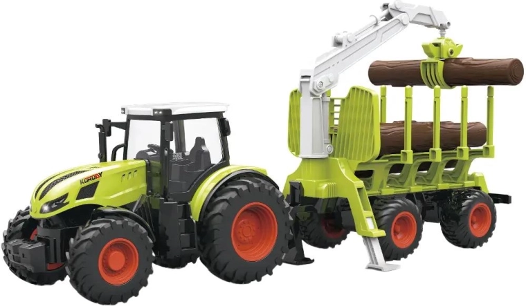 RC fakitermelő traktor Buddy Toys