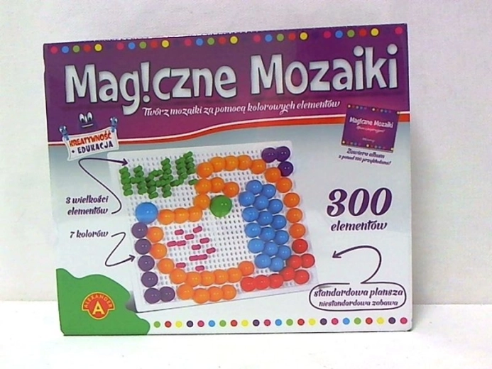 Varázslatos mozaikok – kreatív és fejlesztő készlet