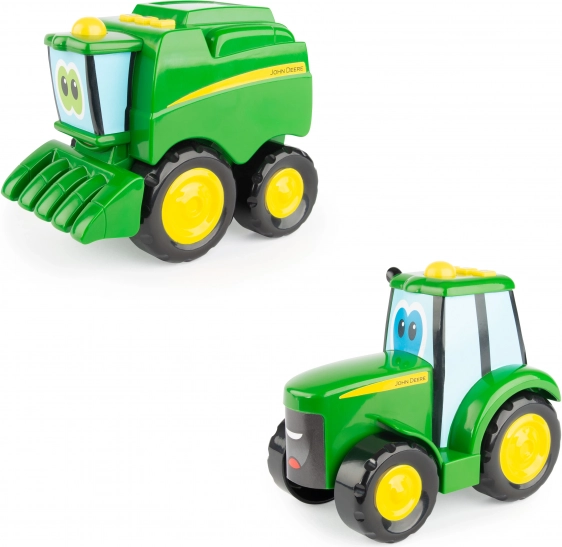JD Kids traktor Johnny és kombájn Corey hatásokkal
