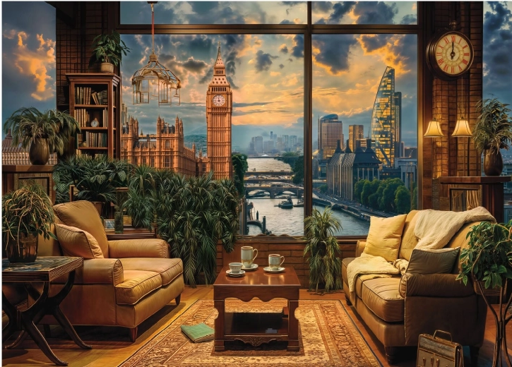 DINO puzzle – Festett London, 3000 darab