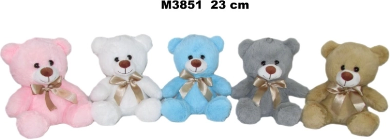 Plüss maci 23 cm-es, masnival