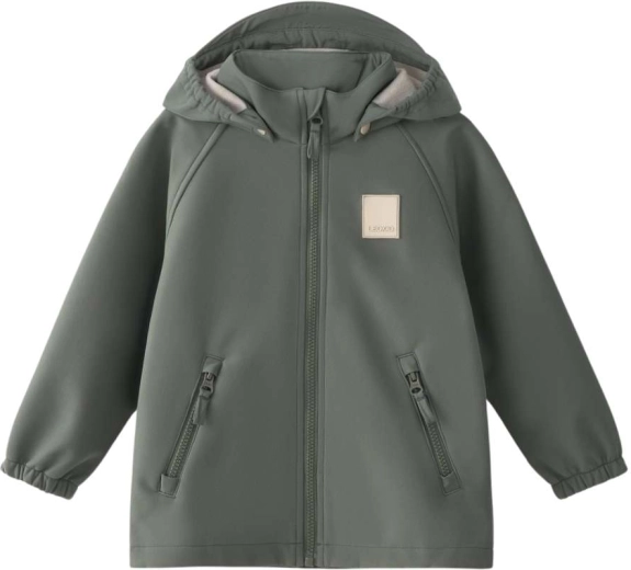 Leokid Lake Agave Green softshell kabát, méret 92