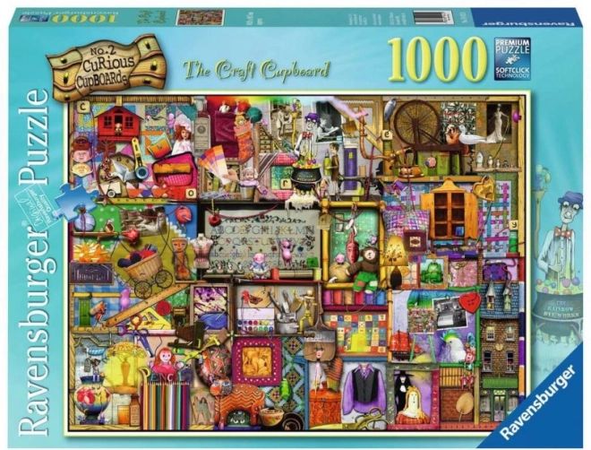 Ravensburger puzzle The Craft Cupboard 1000 darabos