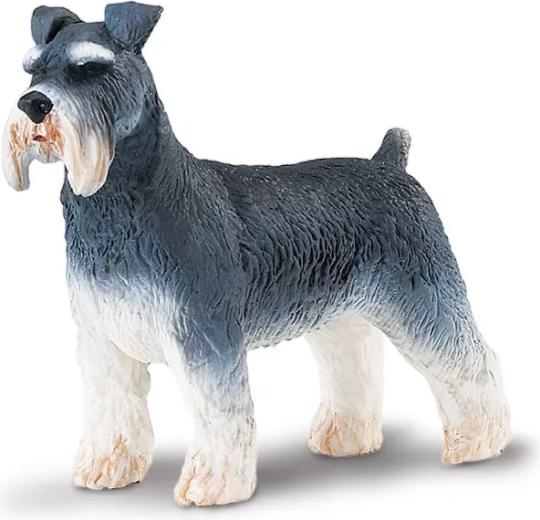 Safari Ltd. schnauzer (knírač) figura – 1 db