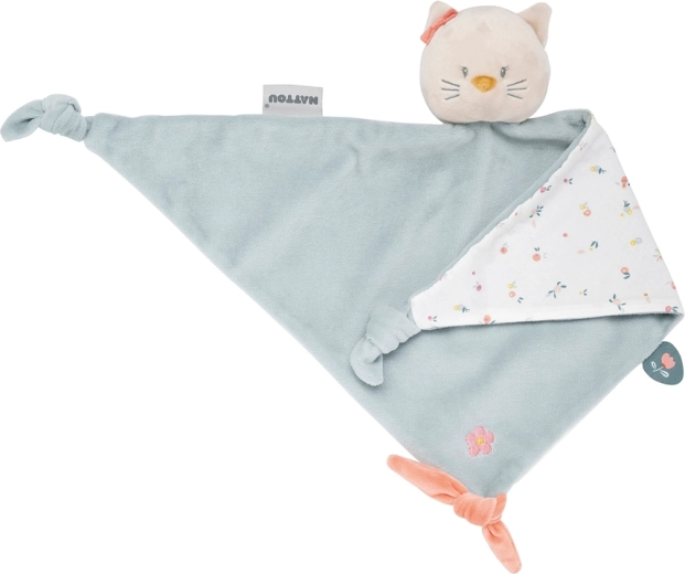 NATTOU puha rongyi – Lana cica maxi 65 × 40 cm